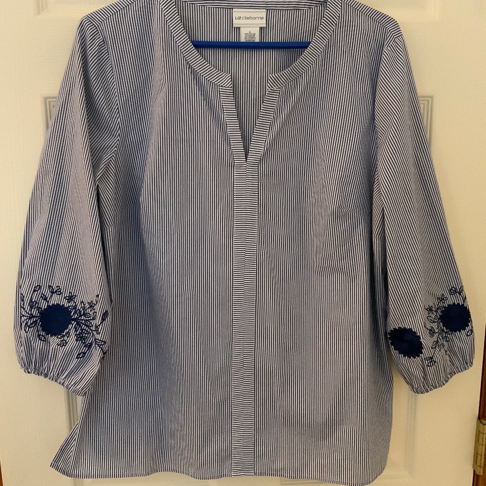 Liz Claiborne cotton top